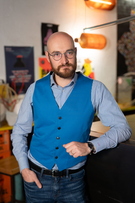 Colors - blue & silver