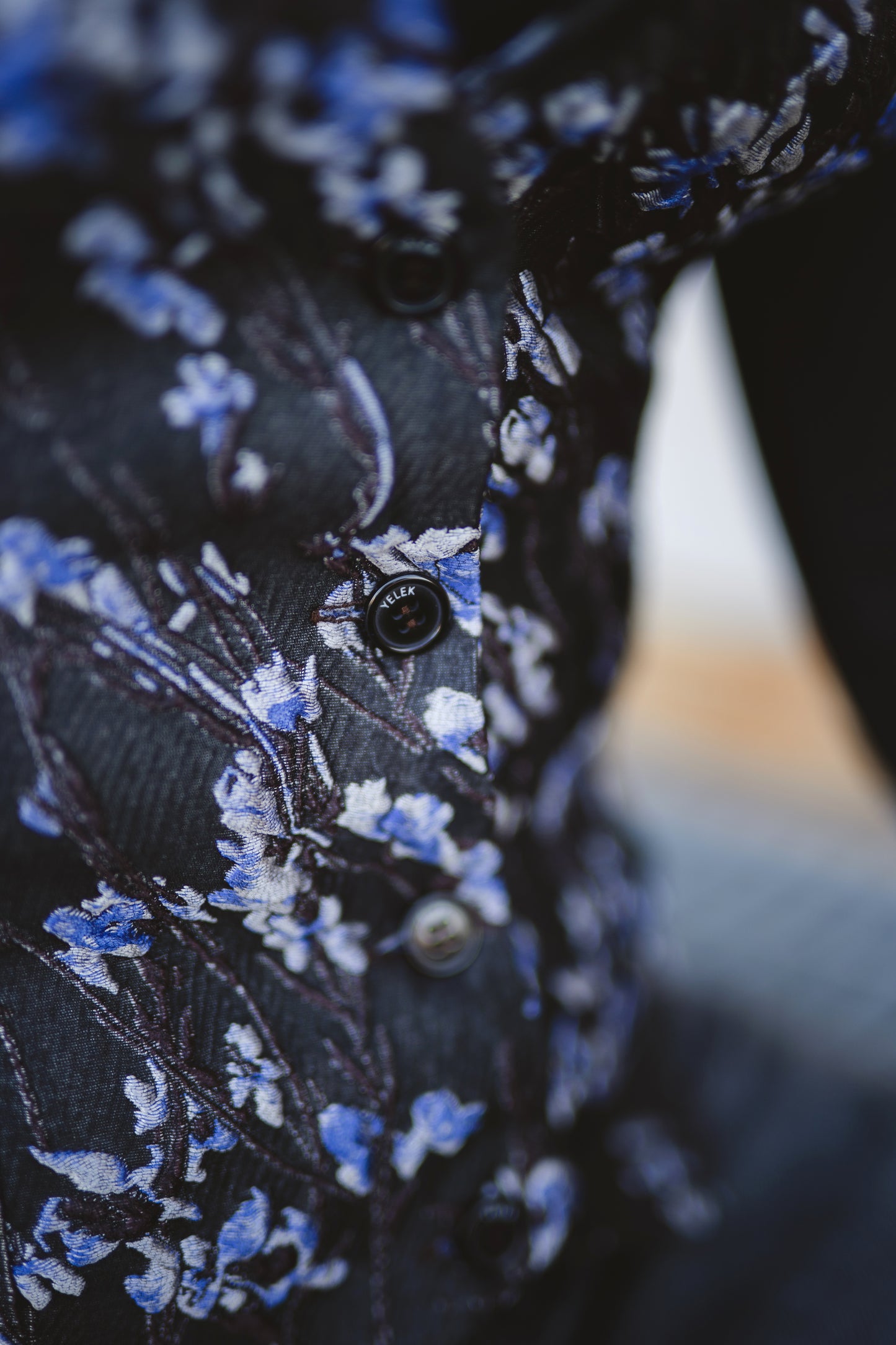 Flowers - purple & coffee